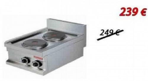 Aragaz electric 2 plite de ban