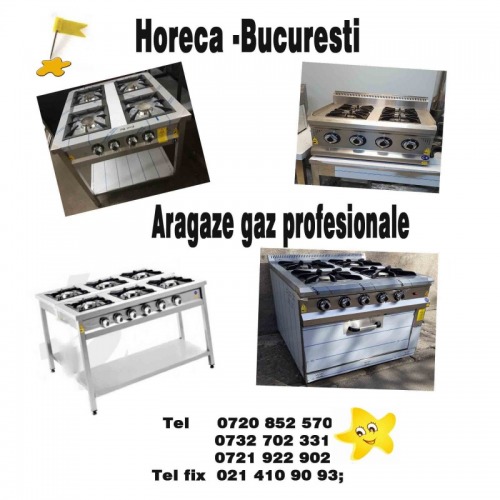 Aragaz inox gaz profesional