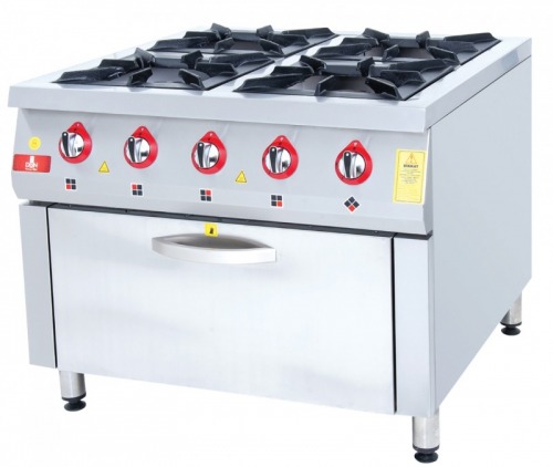 Aragaz profesional 4 ochiuri s