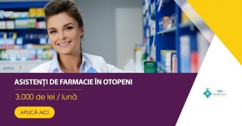 Asistenti de Farmacie in Otope