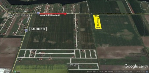 Balotesti Caciulati sosea 1Ha 