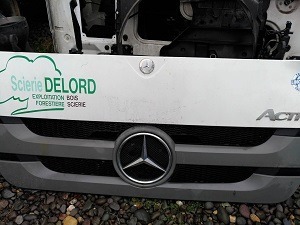 Capota cu masca fata MB Actros