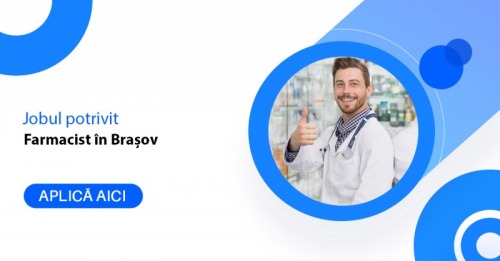 Cariera pentru Farmacisti in B