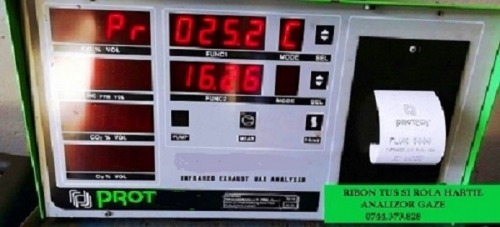 Cartus imprimanta analizor gaz