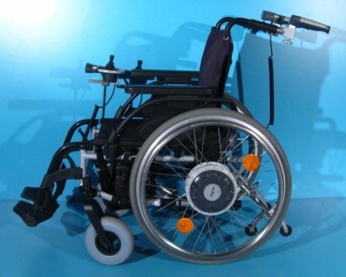 Carucior electric pliabil  Alb