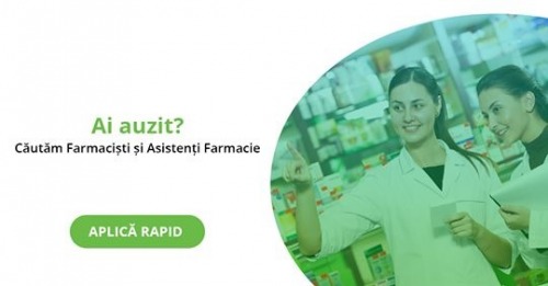 Cautam Farmacisti sau Asistent