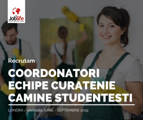 COORDONATORI ECHIPE CURATENIE 