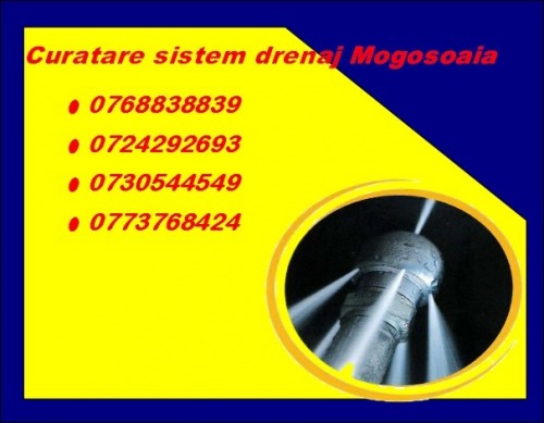 Curatare dren fosa Mogosoaia |