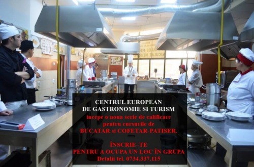 CURS  BUCATAR  OSPATAR  COFETA