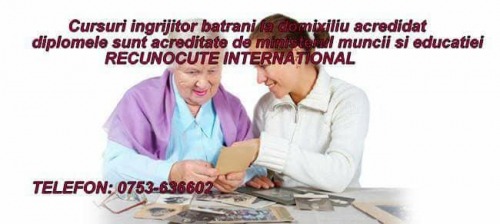 cursuri ingrijitot batrani la 