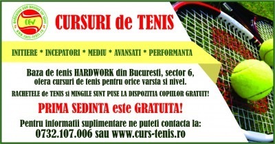 Cursuri tenis de camp cu antre