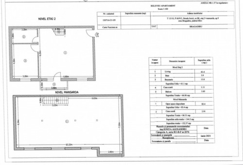 Duplex 150 mp utili 70000 euro