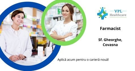 Farmacist   n Sf. Gheorghe