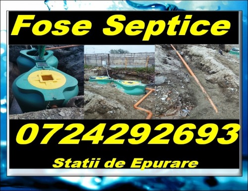 Fose septice si statii de epur