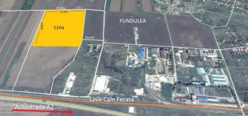 Fundulea 11Ha Autostrada A2 In