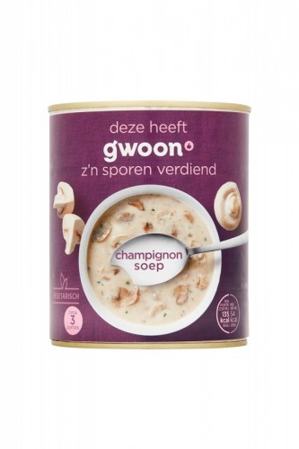 G   woon supa crema de ciuperc