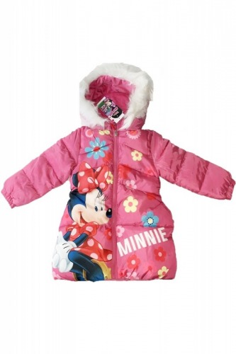 Geaca de iarna roz Minnie Mous