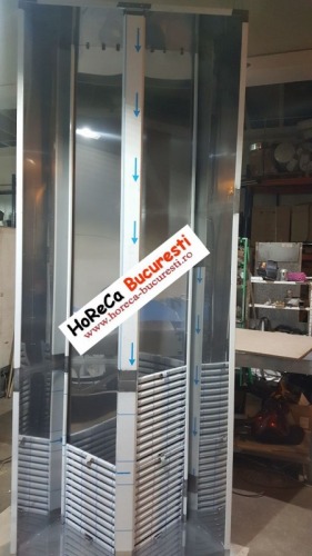 Hota inox de centru  profesion