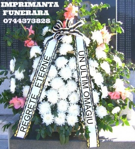 Imprimanta panglica funerara