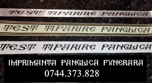 Imprimanta scriere mesaj pe pa
