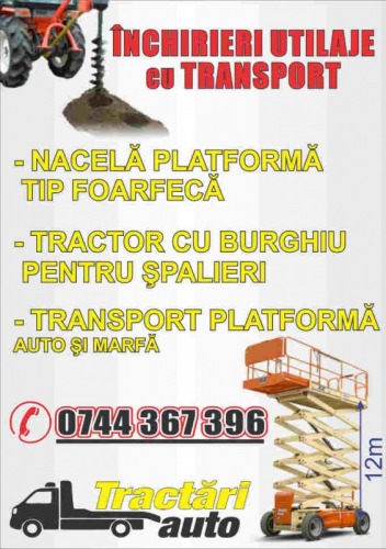 Inchirieri nacela de tip foarf