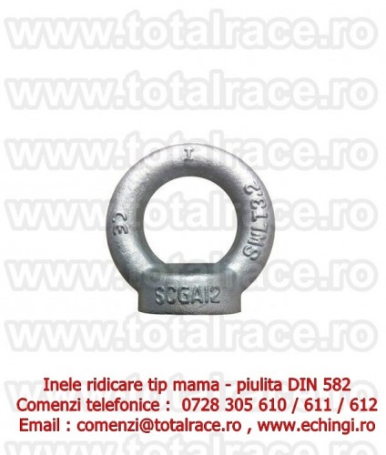 Inel   piulita tip mama  DIN 5