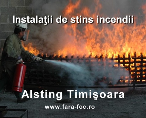 Instalatii de stins incendii d