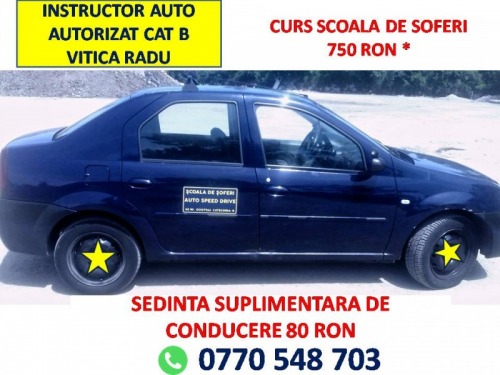 Instructor auto cat B Sector 1