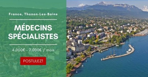 Job Medic Specialist in Thonon
