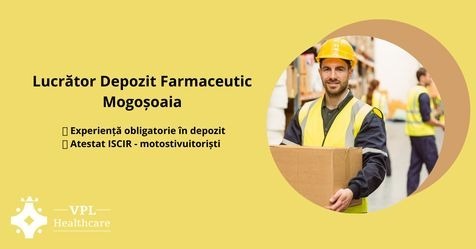Lucr  tor depozit farmaceutic 