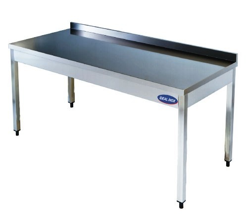 Masa de lucru inox andorsata 1