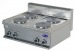 MASINA  DE BANC CU 4 PLITE IDEAL INOX