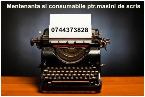 Mentenanta consumabile ptr.mas