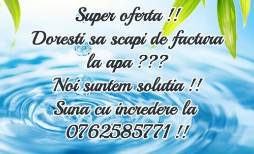 Oferta   Foraje puturi ieftine