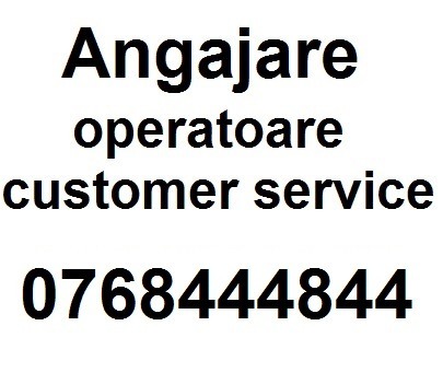 operatoare customer service