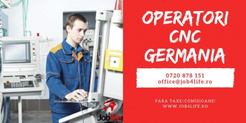 OPERATORI CNC STRUNG FREZA GER