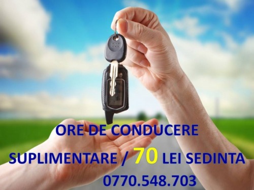 Ore de conducere