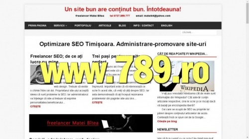 Pagini de internet SEO web des
