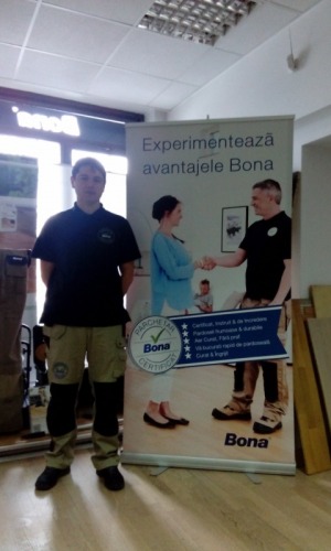 Parchetar certificat Bona  ras