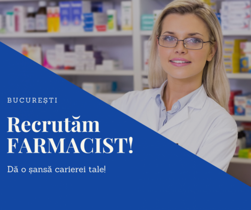 Pozitii Vacante Farmacisti in 