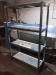 Raft inox cu 4 polite profesio