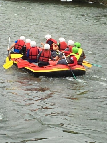 Rafting pe Olt  paintball  act