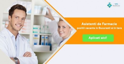 Recrutam Asistenti de Farmacie