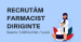 Recrutam Farmacist Diriginte in Ciolpani