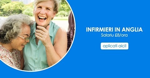 Recrutam Infirmieri in Anglia