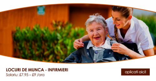 Recrutam Infirmieri in Great T