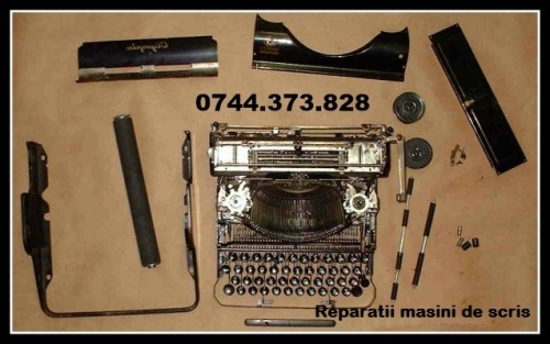 Reparatie masina de scris 0744
