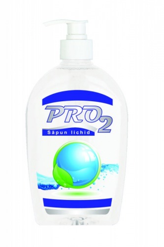 Sapun lichid cu pompa PRO2 alb