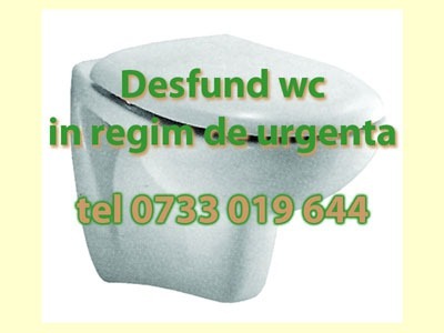 Servicii de desfundare WC