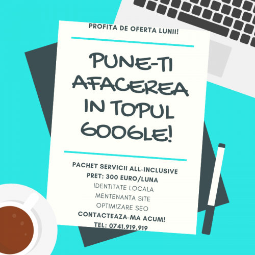 Servicii de Optimizare SEO si 